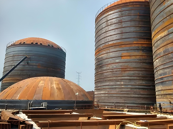 翠峦焦粉钢板仓